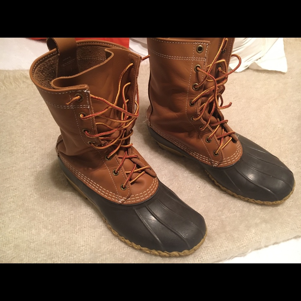 Mens LL Bean weatherproof boots size 8.5
